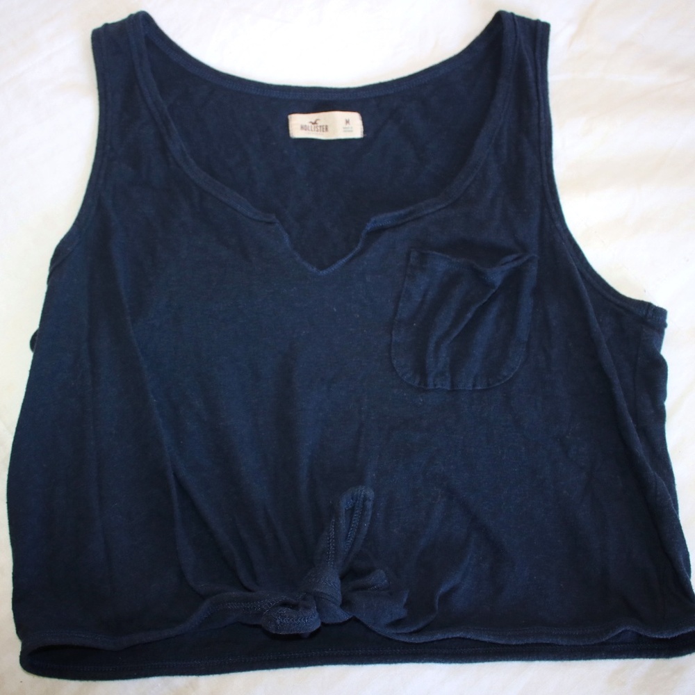 Front knot Crop Top